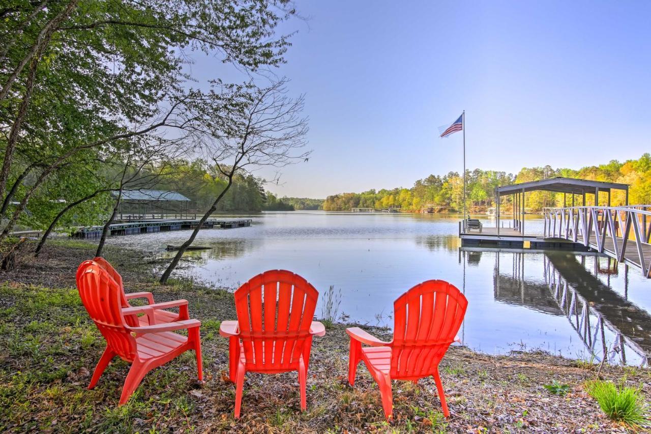 Lakefront South Carolina Abode With Deck And Boat Dock Fair Play ภายนอก รูปภาพ