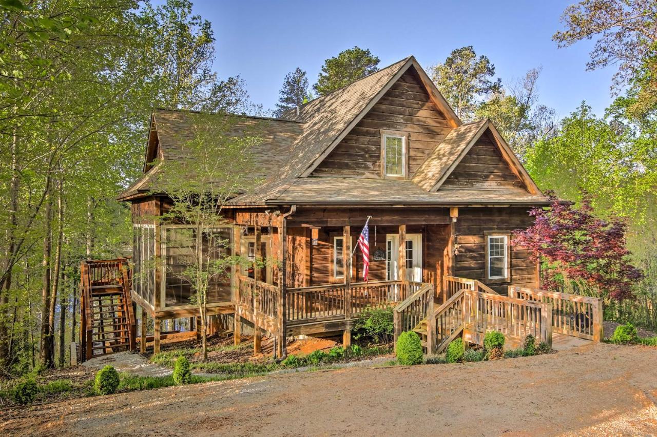Lakefront South Carolina Abode With Deck And Boat Dock Fair Play ภายนอก รูปภาพ